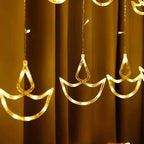 14 LED Diya String Lights – Warm yellow