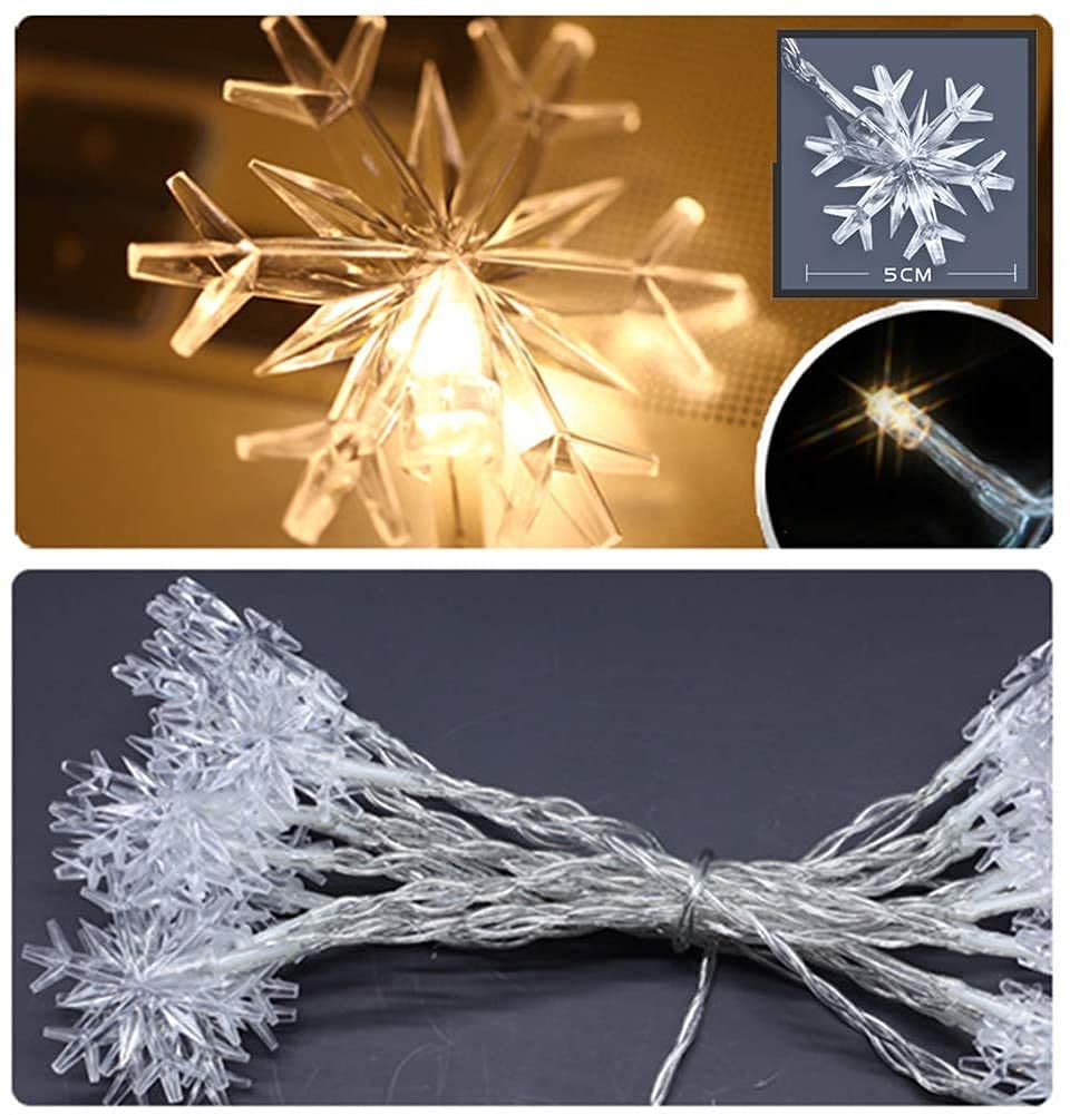 Silicone Flower LED String Lights – 10 LED, 3 Meter Warm White Copper Wire Fairy Lights