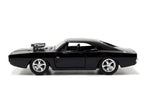 ada Fast & Furious 1970 Dodge Charger With Engine Blower Hard Top 1/32 Scale Diecast Model Car Blac, black