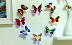 Radiant 3-Inch LED Butter-fly Wall Decor (Pack of 1, includes 2 butterflies