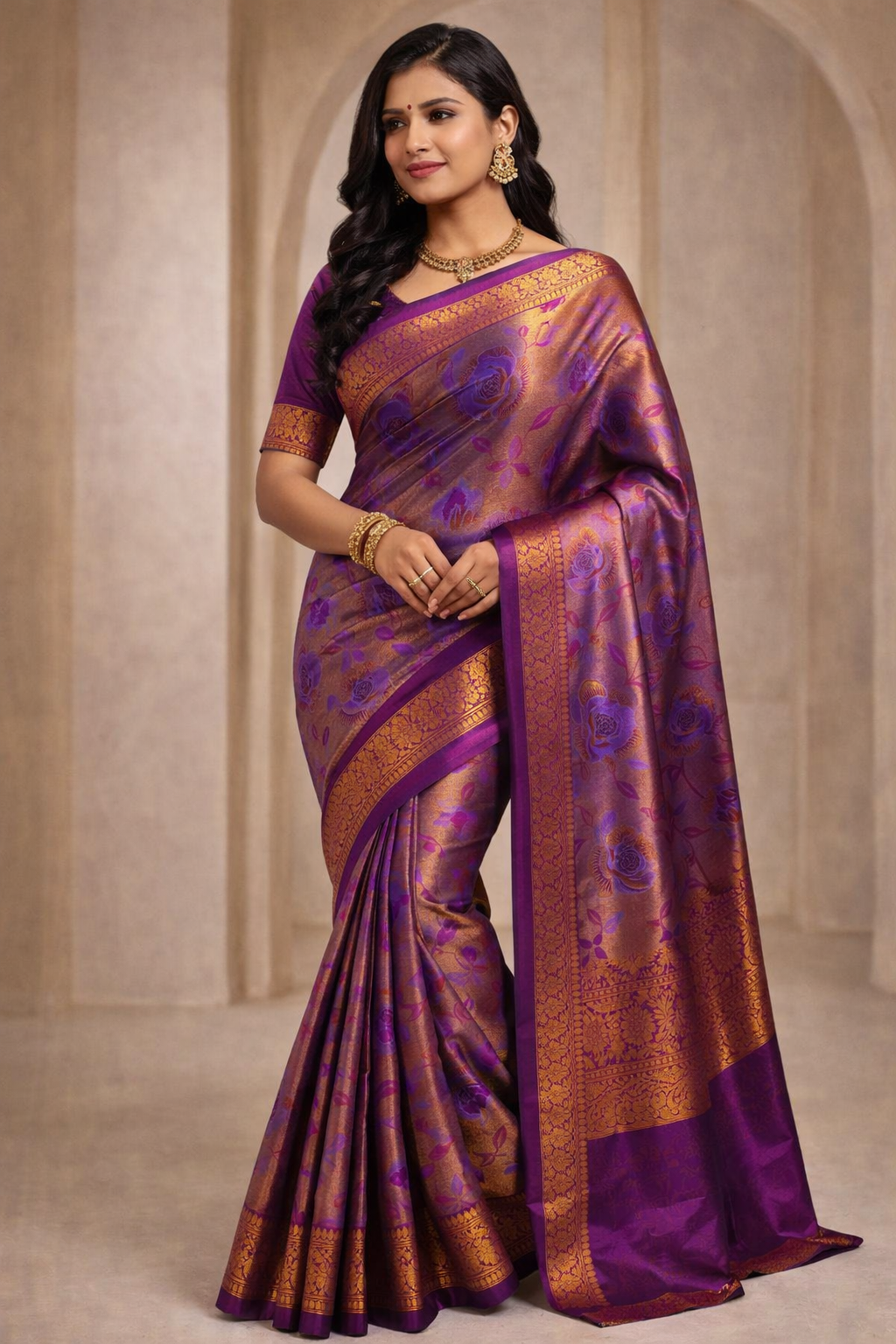 Elite Bridal Silk Saree