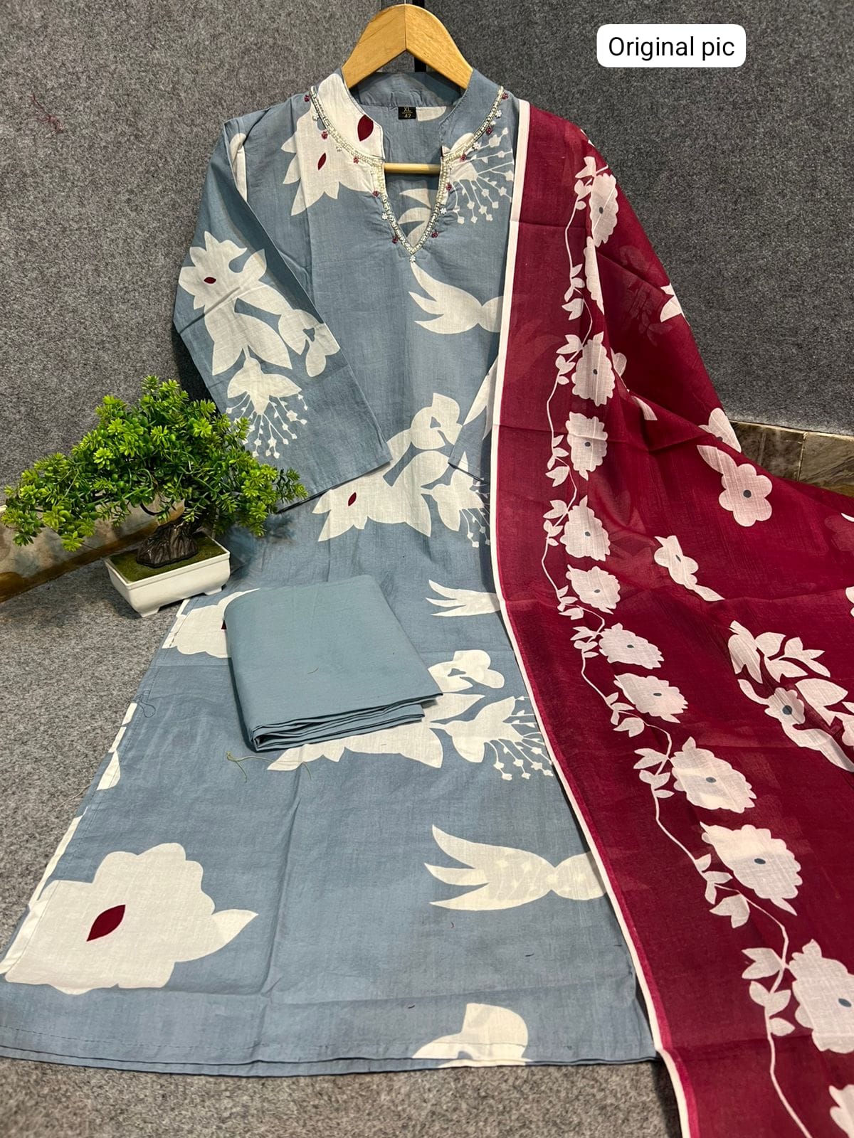 Elegant Pure Cotton Kurti Set – Comfort Meets Everyday Style