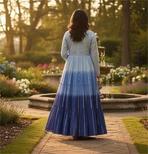 Elegant long maxi gown