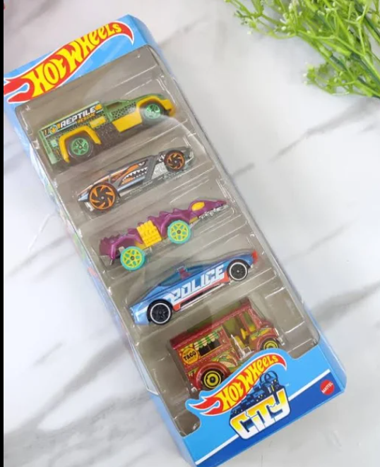 Hot Wheels HW City Official Set of 5 Vehicles (2024)