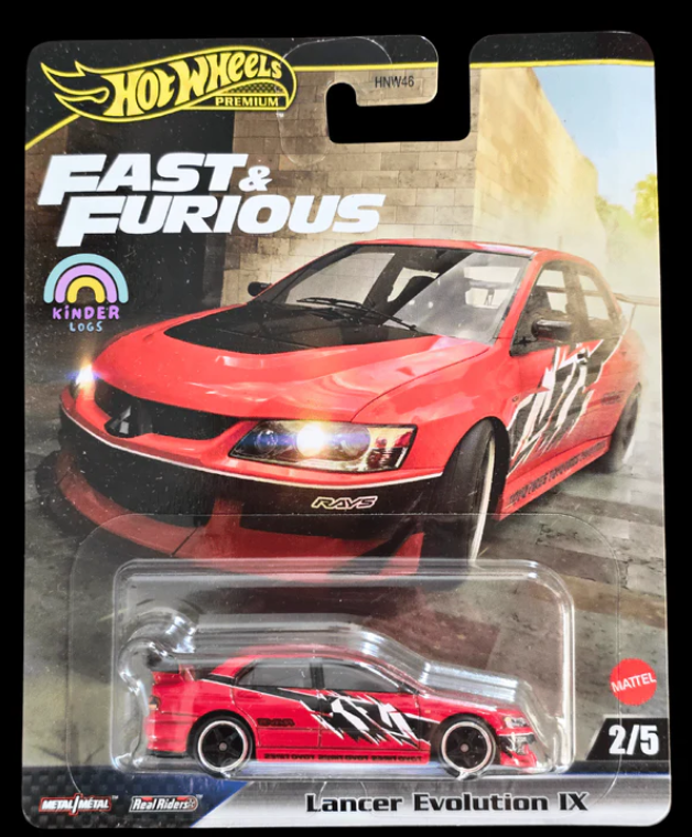 Premium Hot Wheels Mitsubishi Lancer Evolution IX