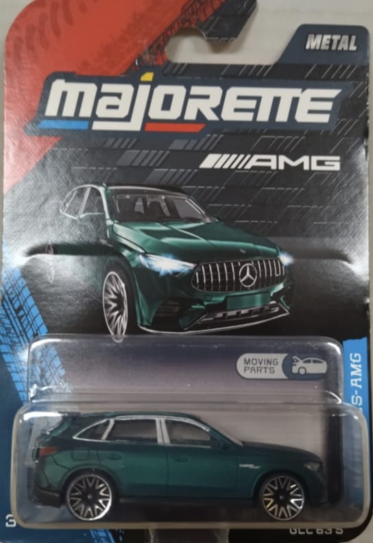 Majorette Mercedes-AMG GLC 63 S Metal Die-Cast Car – Green | Moving Parts
