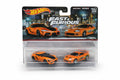 Hot Wheels Premium Fast &amp; Furious 2-Pack – 1994 Toyota Supra Mk4 &amp; 2021 Toyota GR Supra (1:64 Scale)