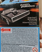 Hot Wheels 2025 Fast & Furious Pack of 5 (70 Dodge Charger RT, 1966 Chevrolet Impala, Porsche 911 Gt3 RS, 68 Plymouth Barracuda Formula S, Nissan Silvia) Multi - Color