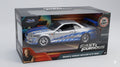 Brian's Nissan Skyline GTR R34 Fast & Furious 1:32 Jada diecast Scale Model Car