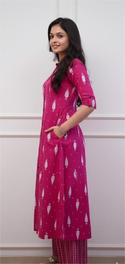 Women's Cotton Kurti with Pant set