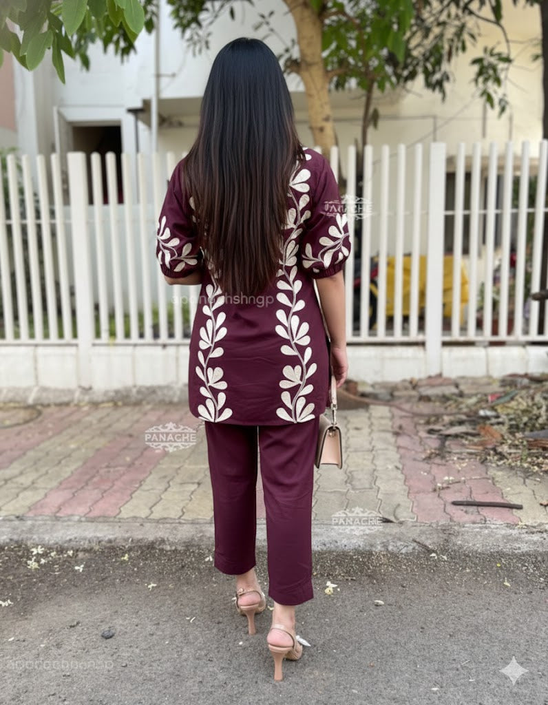 Women's cotton  Co-ord Set