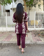 Women's cotton  Co-ord Set