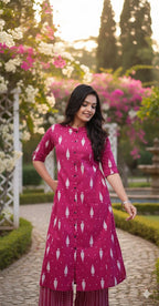 Women's Cotton Kurti with Pant set