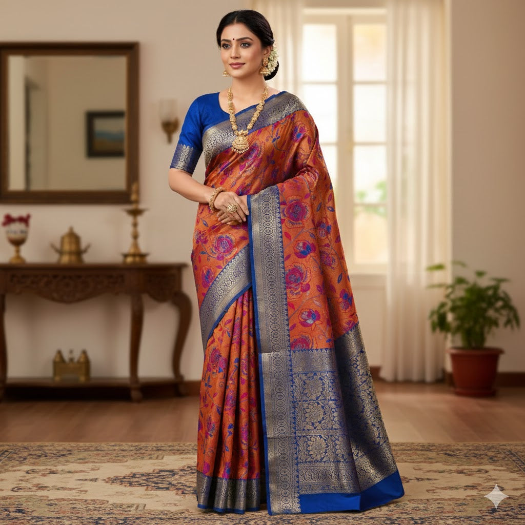 Elite Bridal Silk Saree